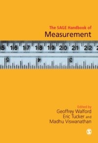 cover of the book The SAGE Handbook of Measurement