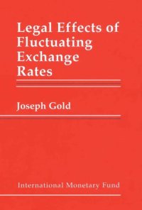 cover of the book Legal effects of fluctuating exchange rates