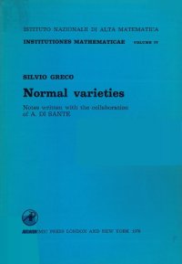 cover of the book Normal varieties