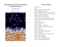 cover of the book Thermodynamics and Statistical Mechanics: An Integrated Approach