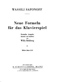 cover of the book Neue Formeln für das Klavierspiel