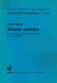 cover of the book Normal varieties