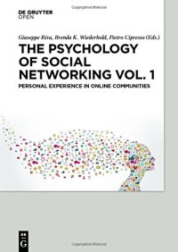 cover of the book The Psychology of Social Networking Vol.1: Personal Experience in Online Communities