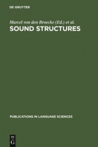 cover of the book Sound structures : studies for Antonie Cohen