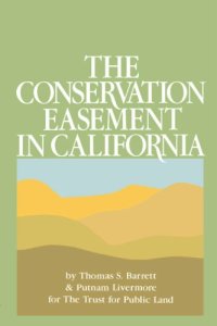 cover of the book The conservation easement in California