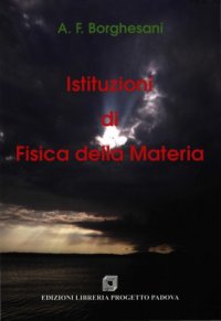 cover of the book Istituzioni di Fisica della Materia