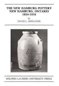 cover of the book The New Hamburg Pottery: New Hamburg, Ontario 1854-1916