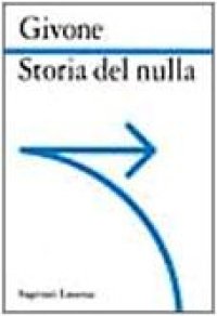 cover of the book Storia del nulla