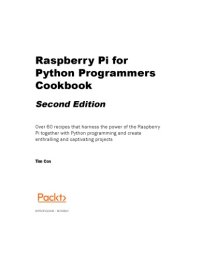 cover of the book Raspberry Pi for Python Programmers Cookbook