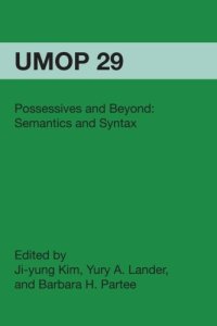 cover of the book Possessives and Beyond: Semantics and Syntax