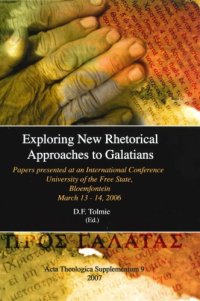 cover of the book Exploring New Rhetorical Approaches to Galatians