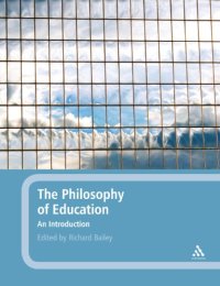 cover of the book The Philosophy of Education: An Introduction