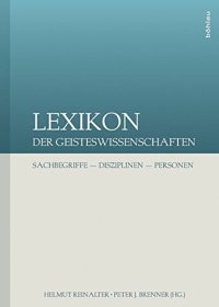 cover of the book Lexikon der Geisteswissenschaften: Sachbegriffe - Disziplinen - Personen