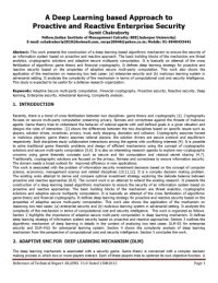 cover of the book A Deep Learning based Approach to  Proactive and Reactive Enterprise Security