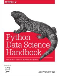 cover of the book Python Data Science Handbook:  Essential Tools for Working with Data