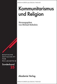 cover of the book Kommunitarismus und Religion