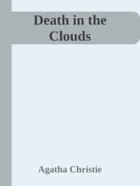 cover of the book Death in the Clouds