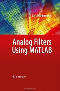 cover of the book Analog filters using MATLAB