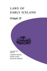 cover of the book Laws of Early Iceland: Grágás II