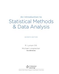 cover of the book An Introduction to Statistical Methods and  Data Analysis