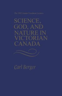 cover of the book Science, God, and Nature in Victorian Canada