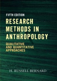 cover of the book Research Methods in Anthropology: Qualitative and Quantitative Approaches