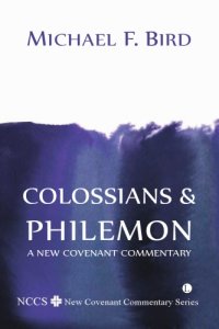 cover of the book Colossians and Philemon: A New Covenant Commentary