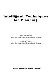 cover of the book Intelligent Techniques for Planning