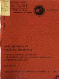 cover of the book New methods of celestial mechanics. Volumes I and II