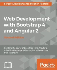 cover of the book Learning Web Development with Bootstrap and Angular