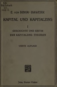 cover of the book Geschichte und Kritik der Kapitalzins-Theorien