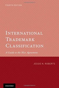 cover of the book International Trademark Classification: A Guide to the Nice Agreement