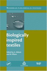 cover of the book Biologically inspired textiles