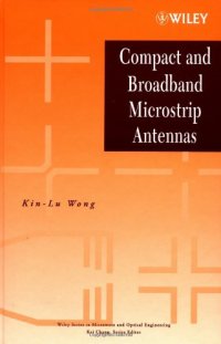 cover of the book Compact and broadband microstrip antennas