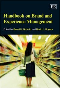 cover of the book Handbook on brand and experience management