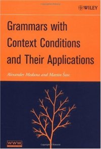 cover of the book Grammars with context conditions and their applications