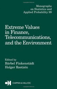 cover of the book Extreme values in finance, telecommunications, and the environment