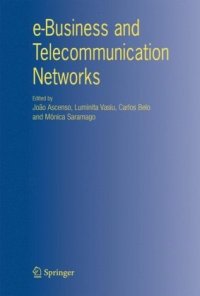 cover of the book E-business and telecommunication networks