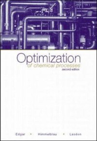 cover of the book Optimization of chemical processes