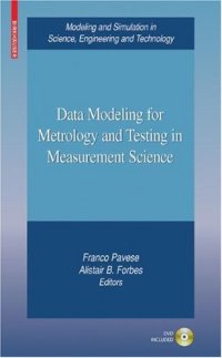 cover of the book Data modeling for metrology and testing in measurement science