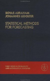 cover of the book Statistical methods for forecasting