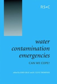 cover of the book Water contamination emergencies: can we cope?