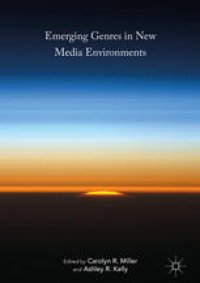 cover of the book Emerging Genres in New Media Environments