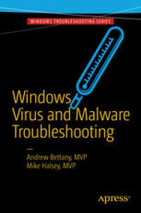 cover of the book Windows Virus and Malware Troubleshooting 