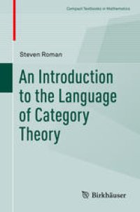 cover of the book An Introduction to the Language of Category Theory