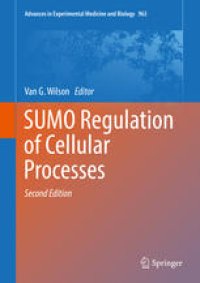 cover of the book SUMO Regulation of Cellular Processes