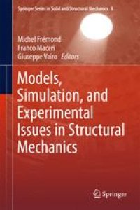 cover of the book Models, Simulation, and Experimental Issues in Structural Mechanics