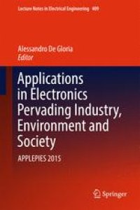 cover of the book Applications in Electronics Pervading Industry, Environment and Society: APPLEPIES 2015