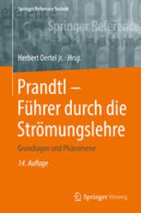 cover of the book Prandtl - Führer durch die Strömungslehre: Grundlagen und Phänomene