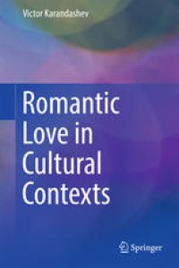 cover of the book Romantic Love in Cultural Contexts